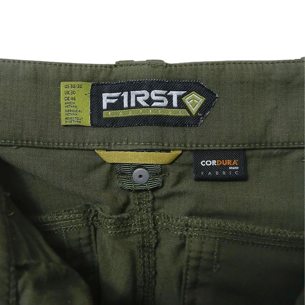 First Tactical Defender Pants Mens 30 x 30 Ripstop Cordura Nylon OD Green